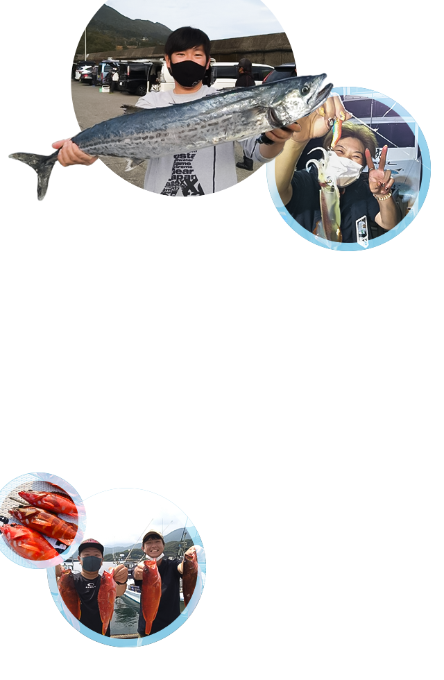 尾鷲の海で磯釣り、バチコン、イカメタルは大ちゃん渡船・武丸へ！